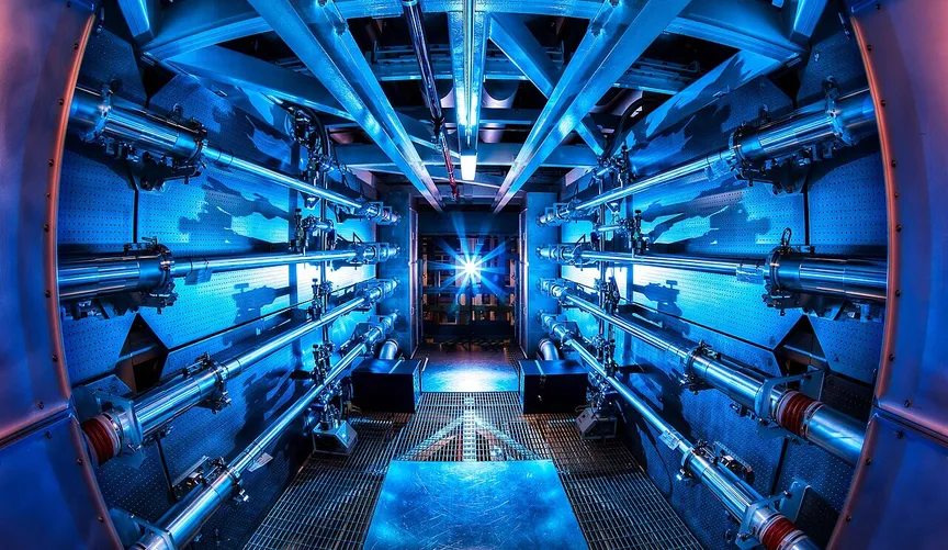 The preamplifier at the Lawrence Livermore National Laboratory's National Ignition Facility.