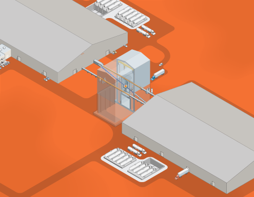 Vulcan facility illustration